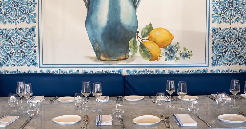 Lunch service at Amuri Italian Cuisine